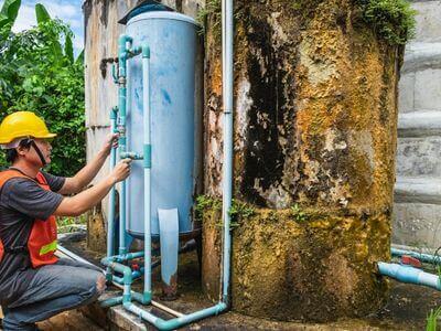 Professional water damage restoration services in Conroe